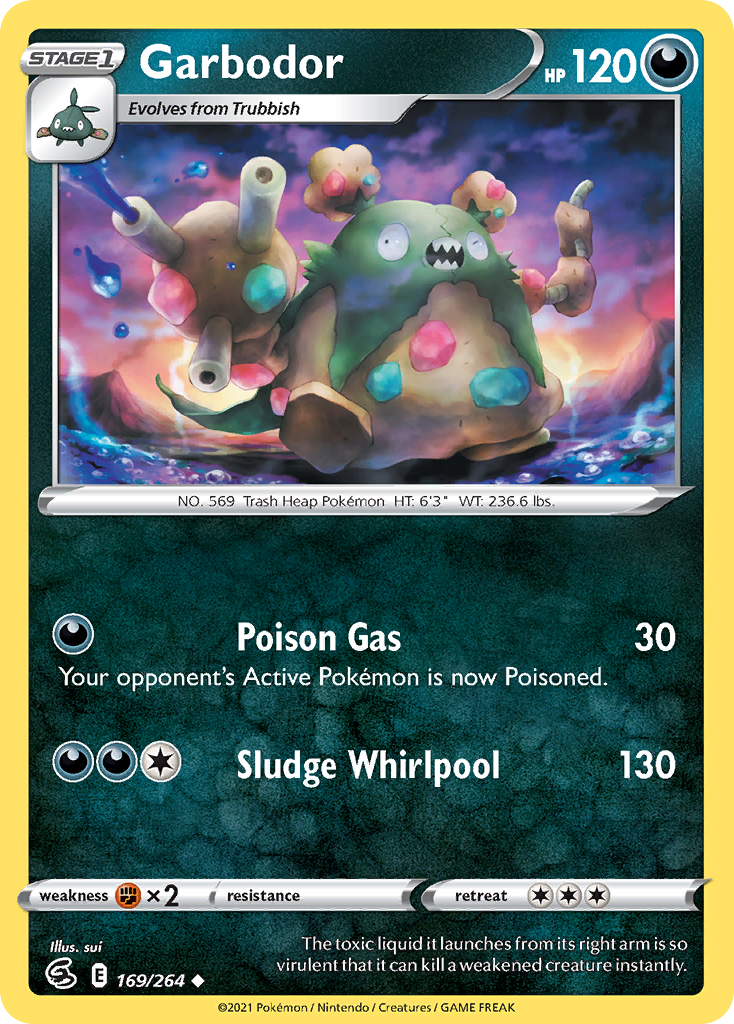 Garbodor Fusion Strike 169