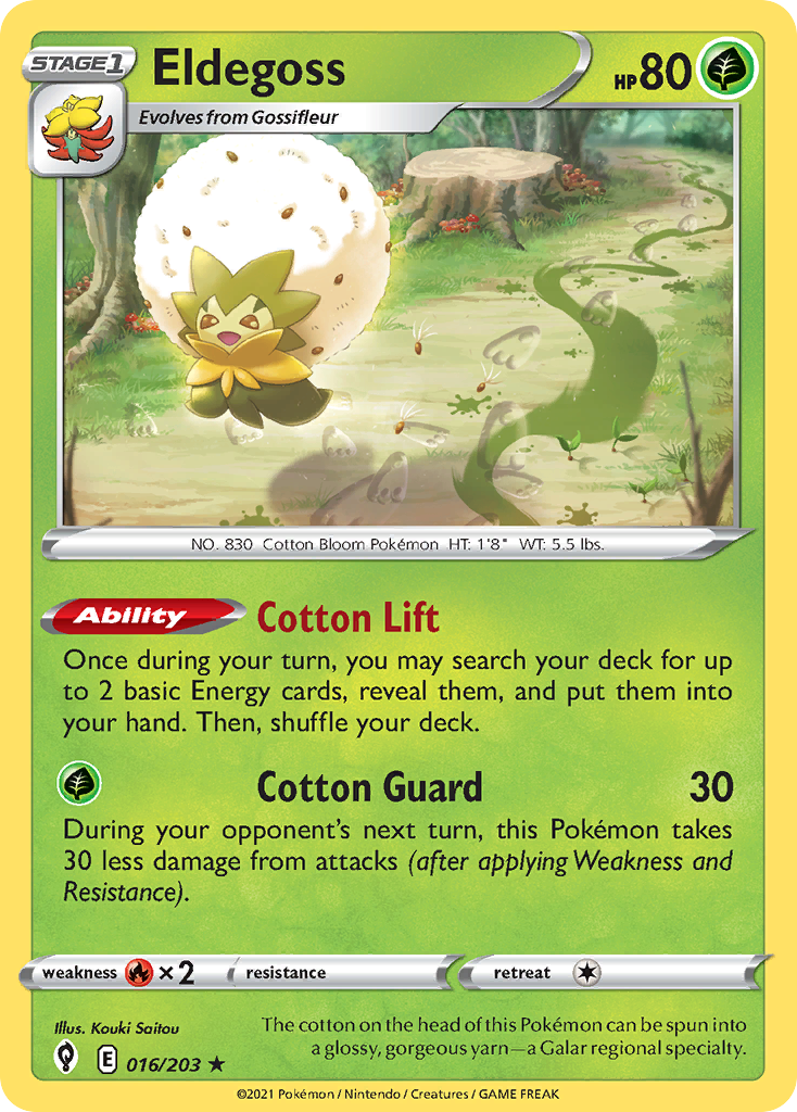Eldegoss Evolving Skies 16