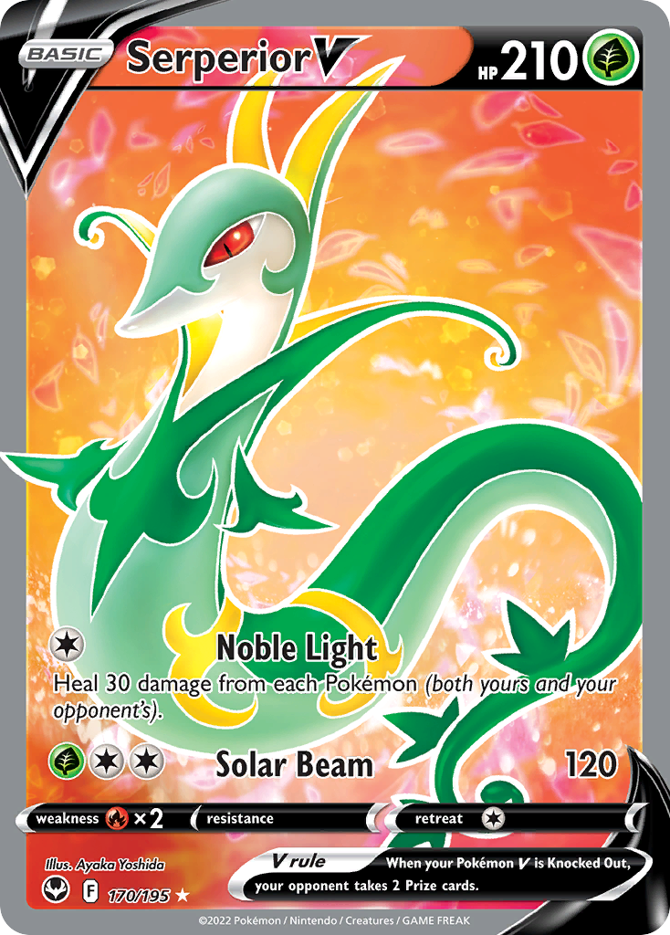 Serperior V Silver Tempest 170