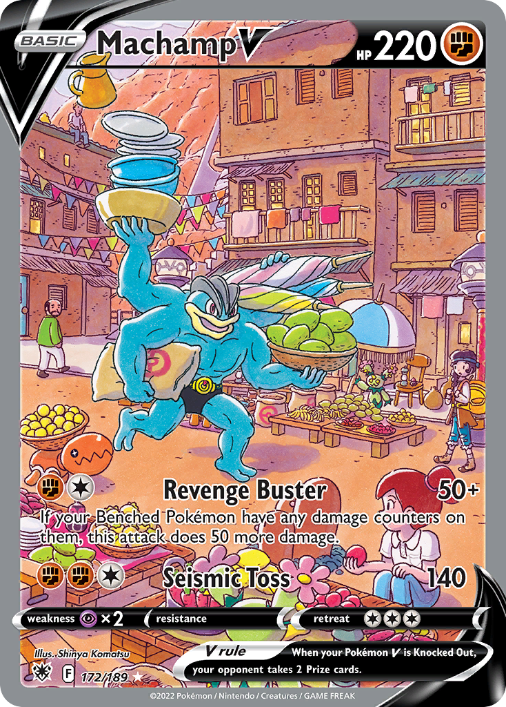 Machamp V Astral Radiance 172