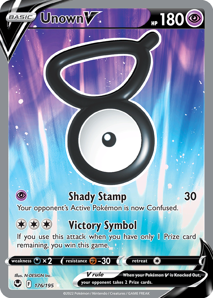Unown V #176