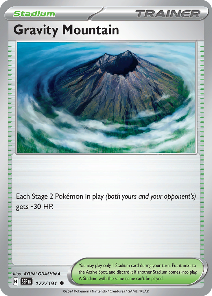 Gravity Mountain Surging Sparks 177