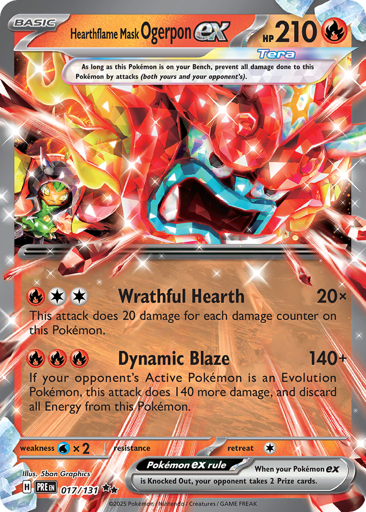 Hearthflame Mask Ogerpon ex #17