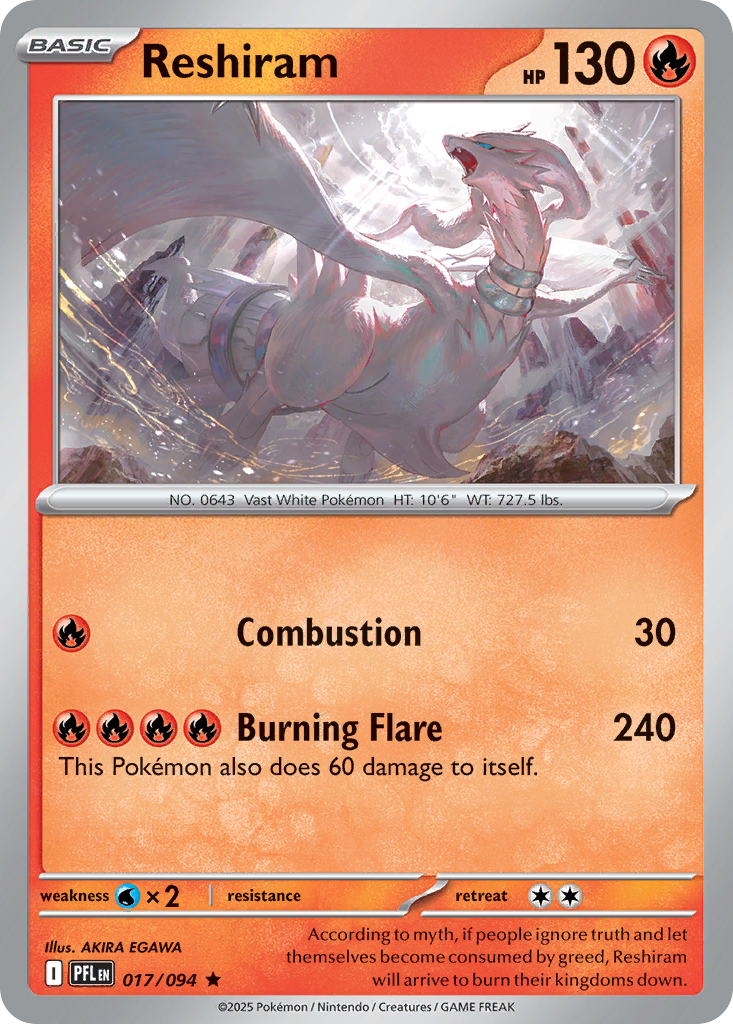 Reshiram Phantasmal Flames 17