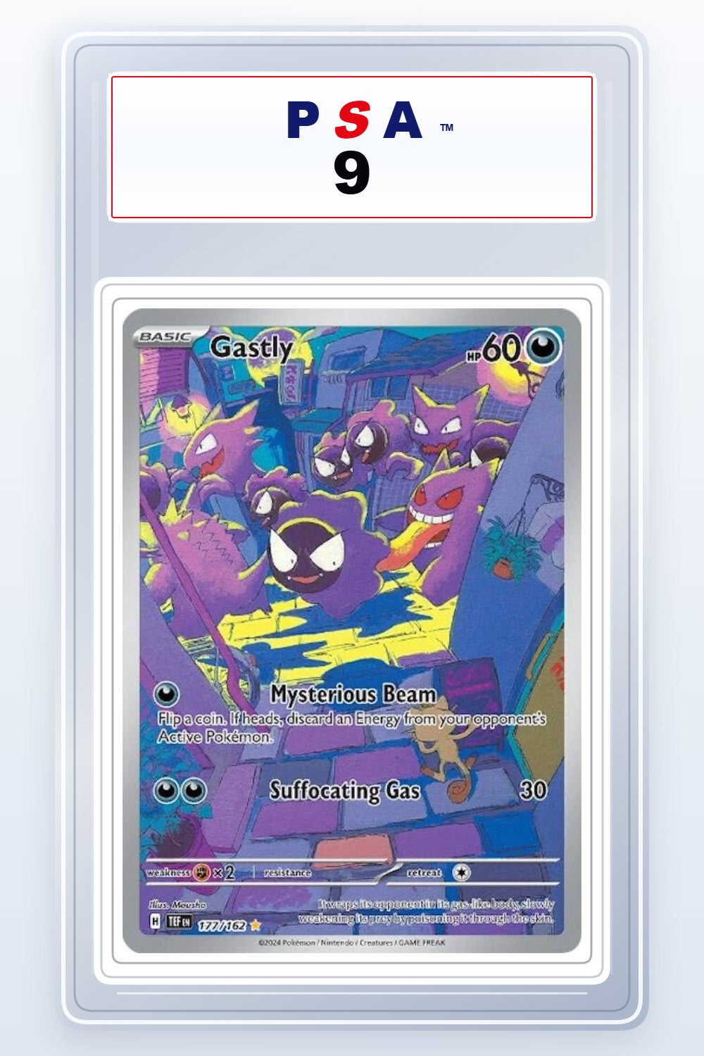 Gastly #177 PSA 9