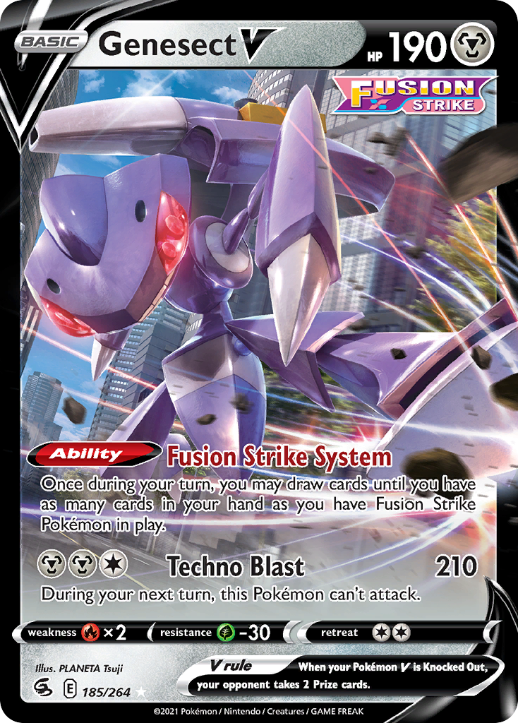 Genesect V Fusion Strike 185