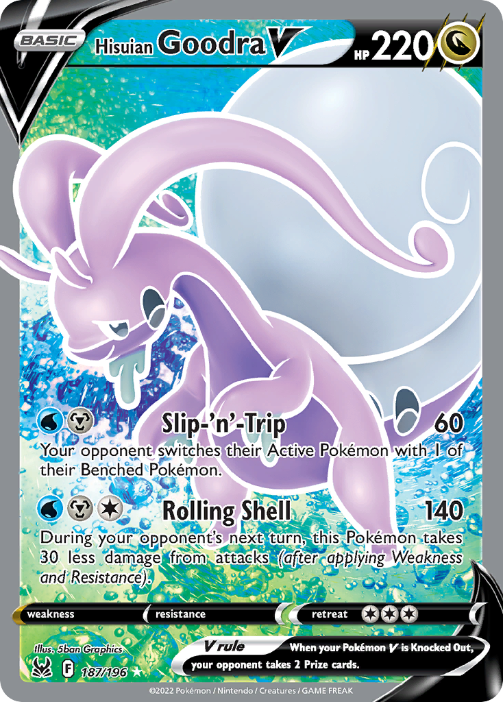 Hisuian Goodra V Lost Origin 187