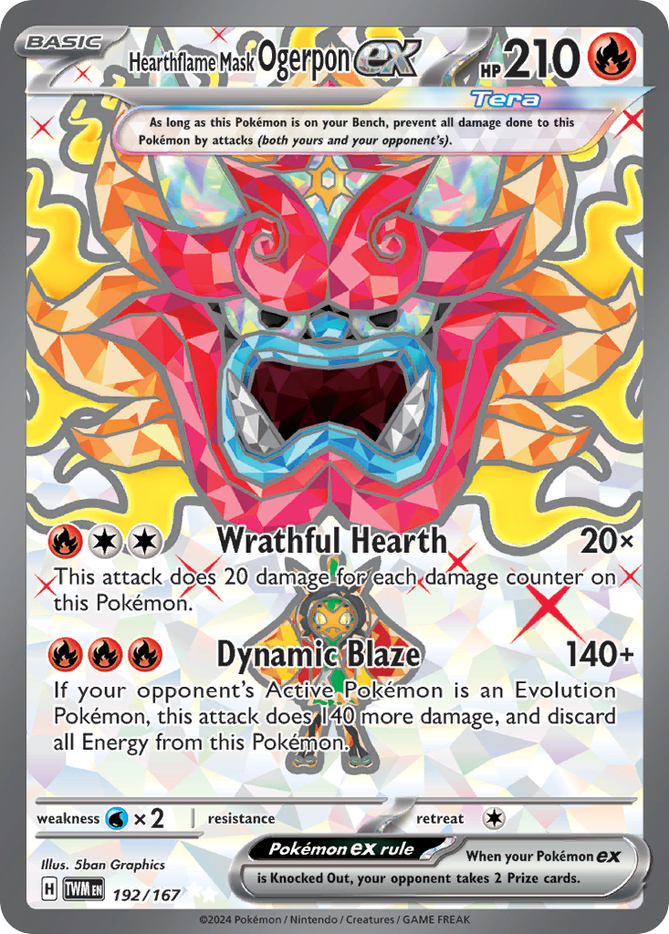 Hearthflame Mask Ogerpon ex #192