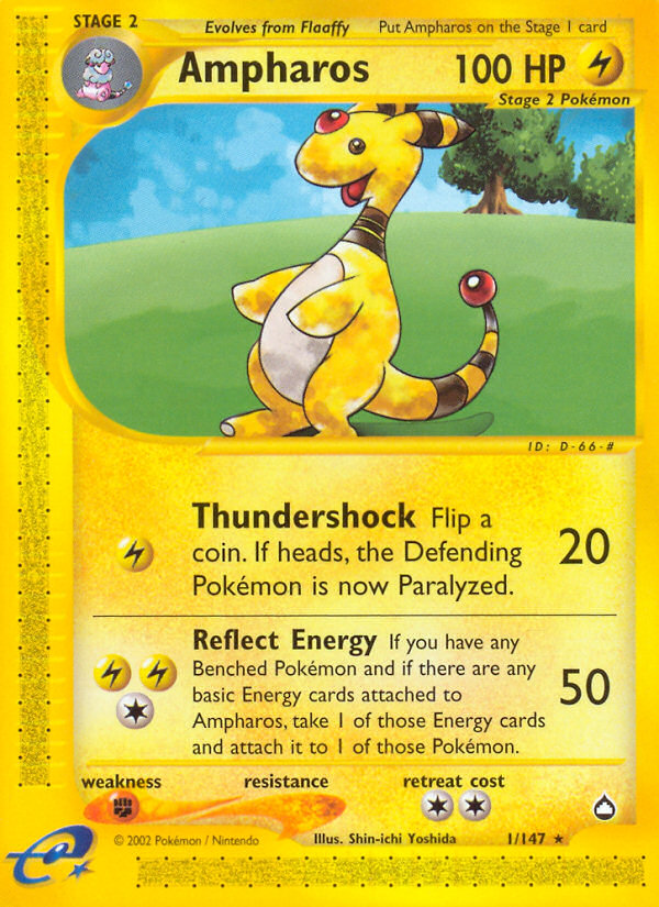 Ampharos Aquapolis 1