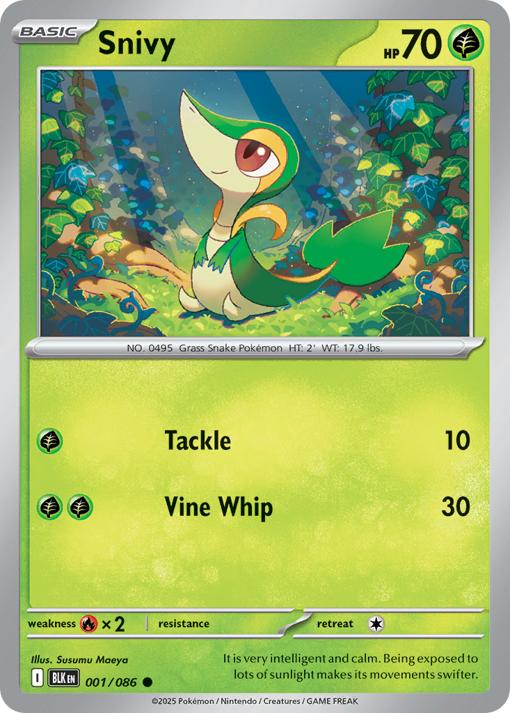 Snivy Black Bolt 1
