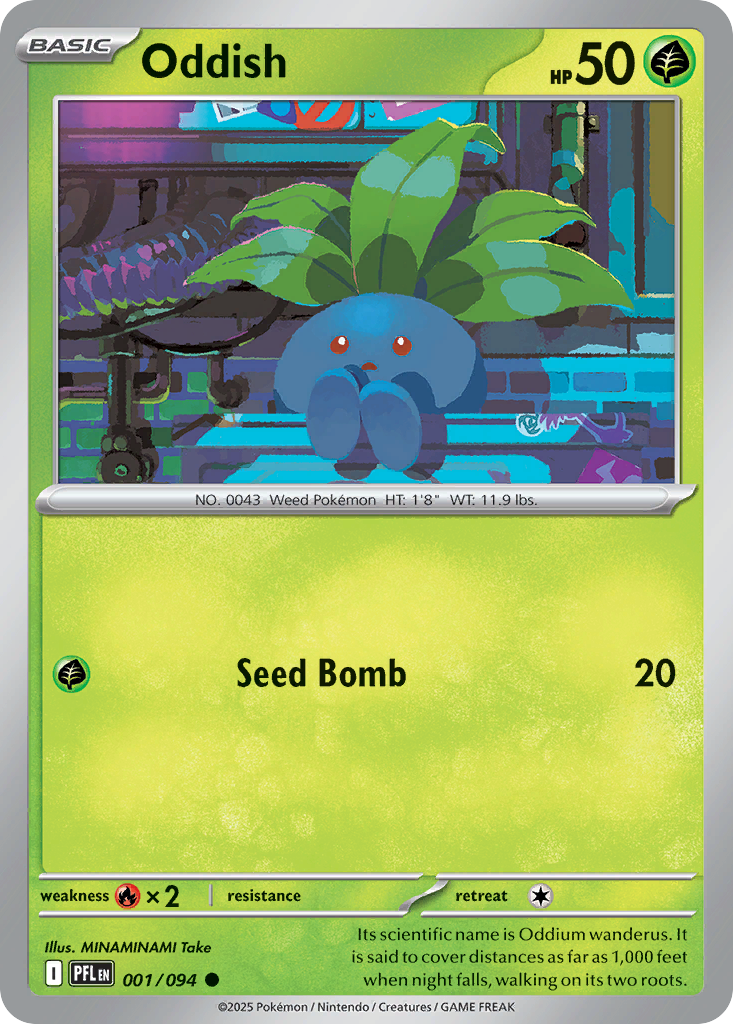Oddish Phantasmal Flames 1