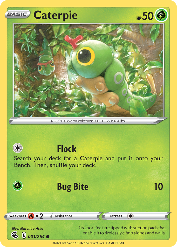 Caterpie Fusion Strike 1