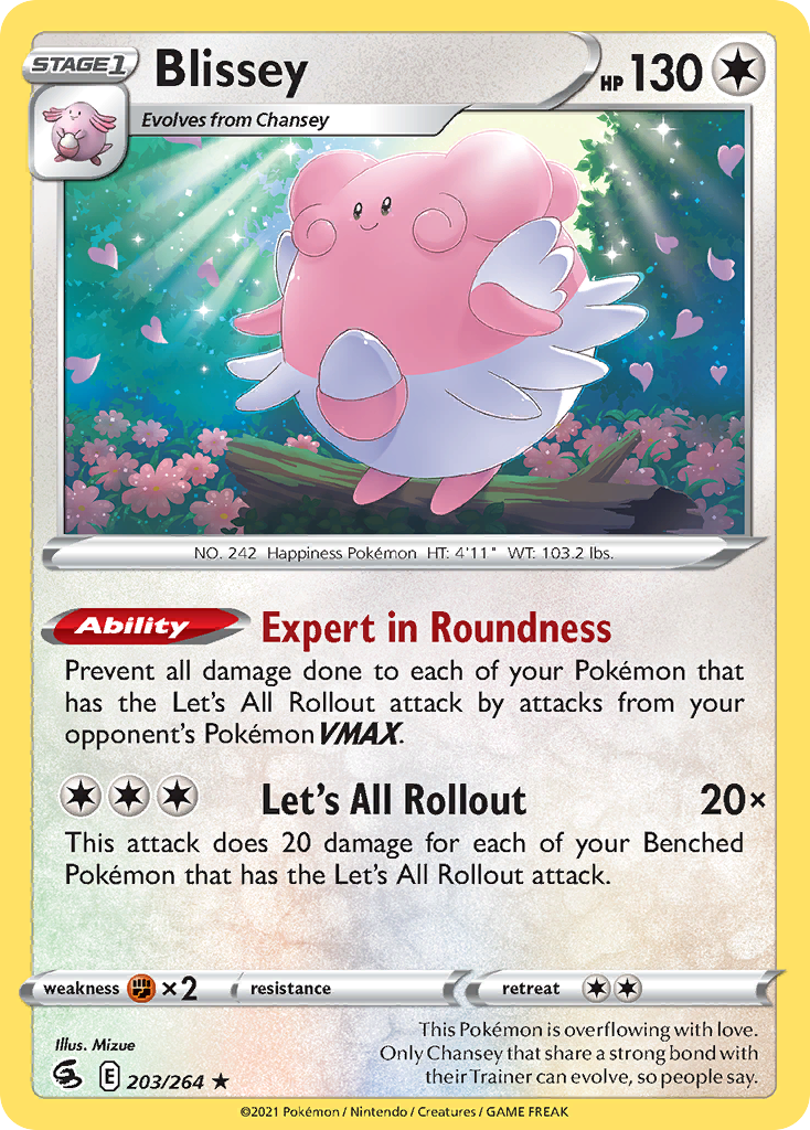 Blissey Fusion Strike 203