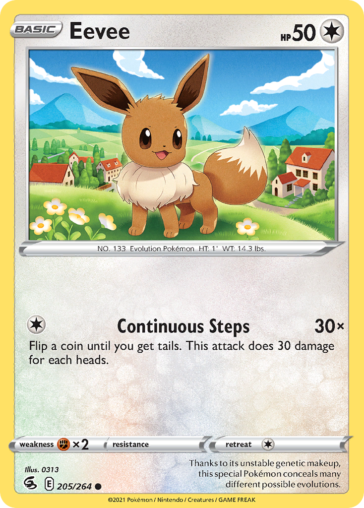 Eevee Fusion Strike 205