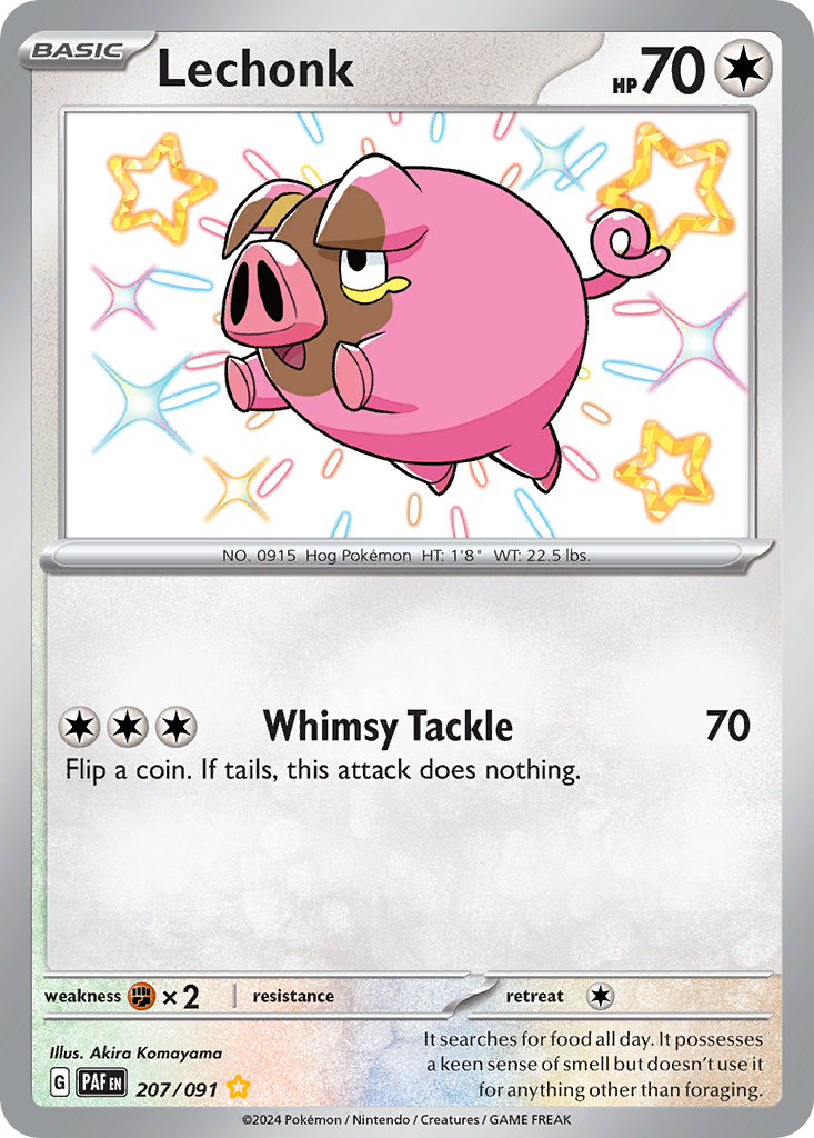 Lechonk Paldean Fates 207