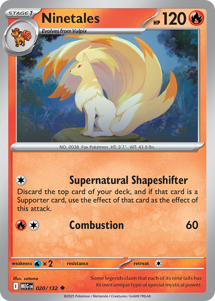 Ninetales Mega Evolution 20