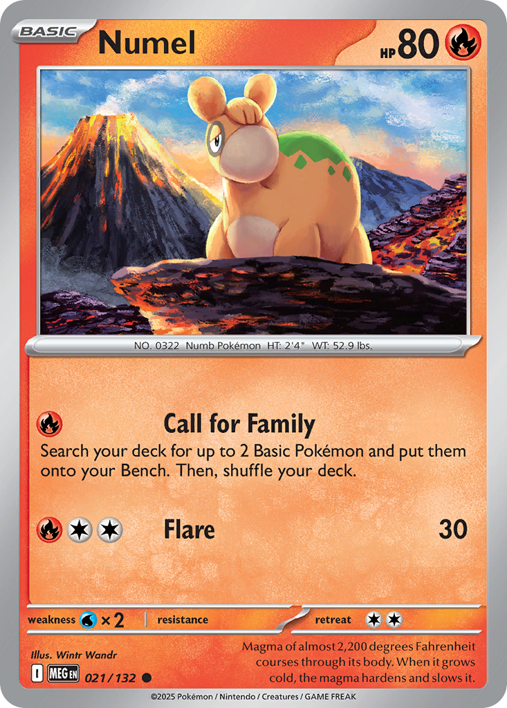 Numel Mega Evolution 21