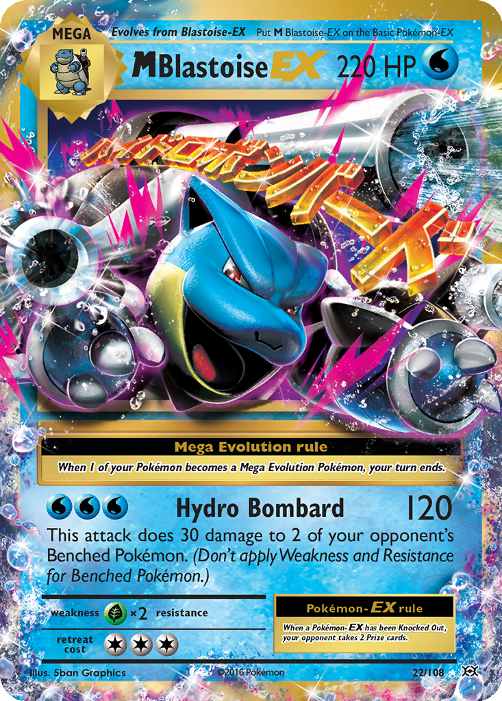 M Blastoise EX #22