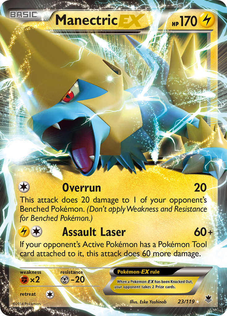 Manectric-EX Phantom Forces 23