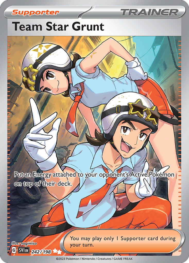 Team Star Grunt Scarlet & Violet 242