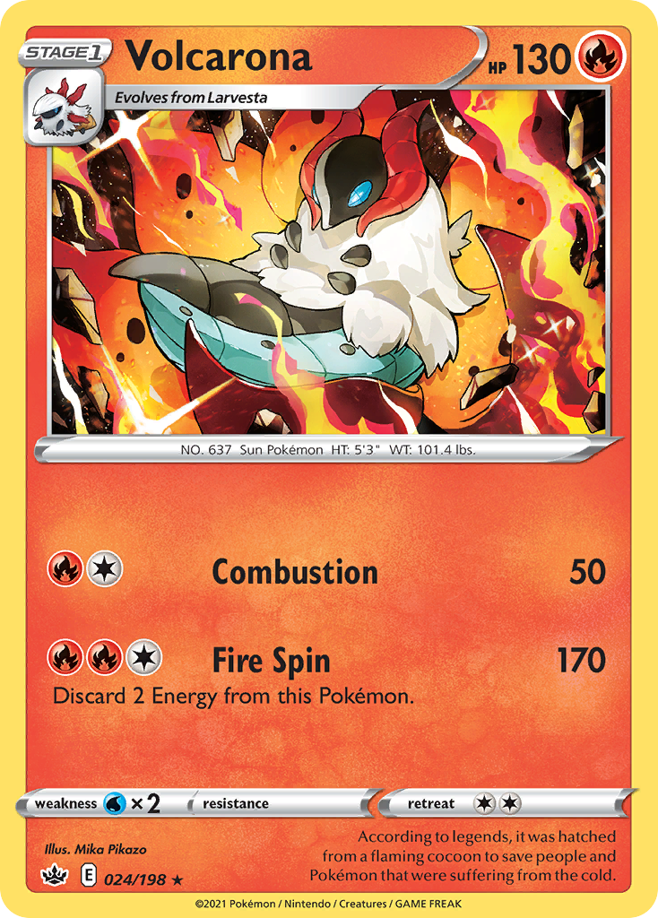 Volcarona Chilling Reign 24