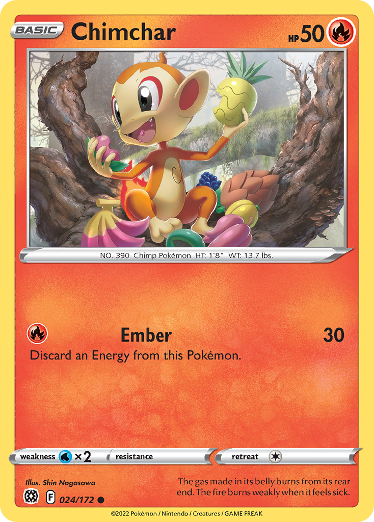 Chimchar Brilliant Stars 24