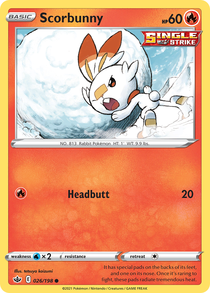 Scorbunny Chilling Reign 26