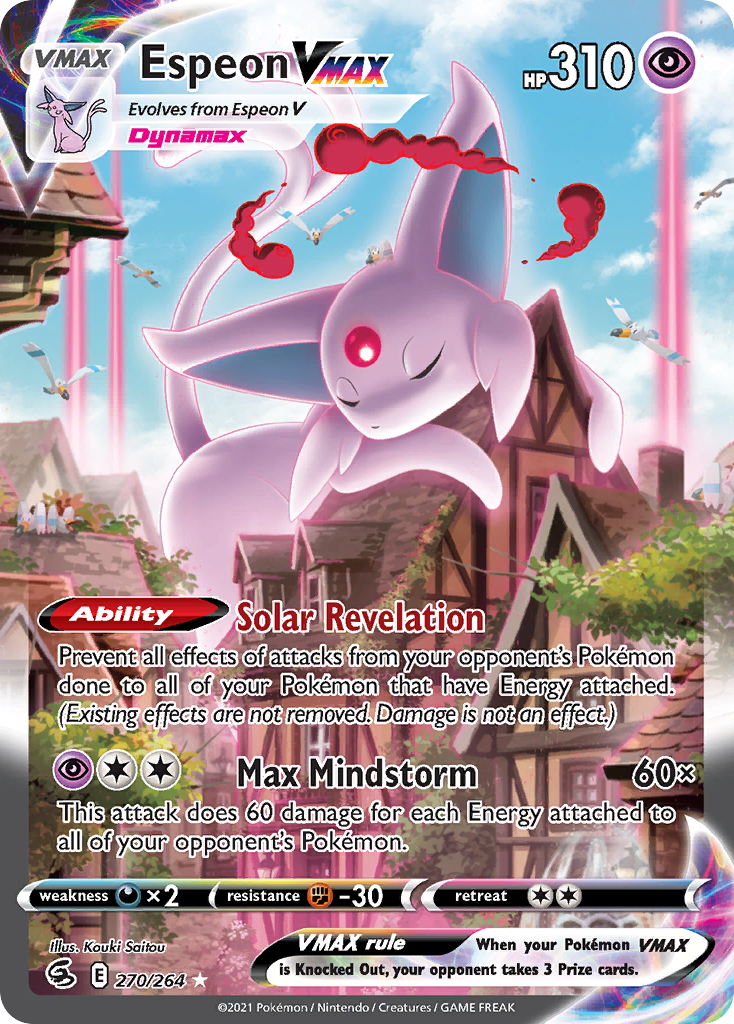 Espeon VMAX Fusion Strike 270