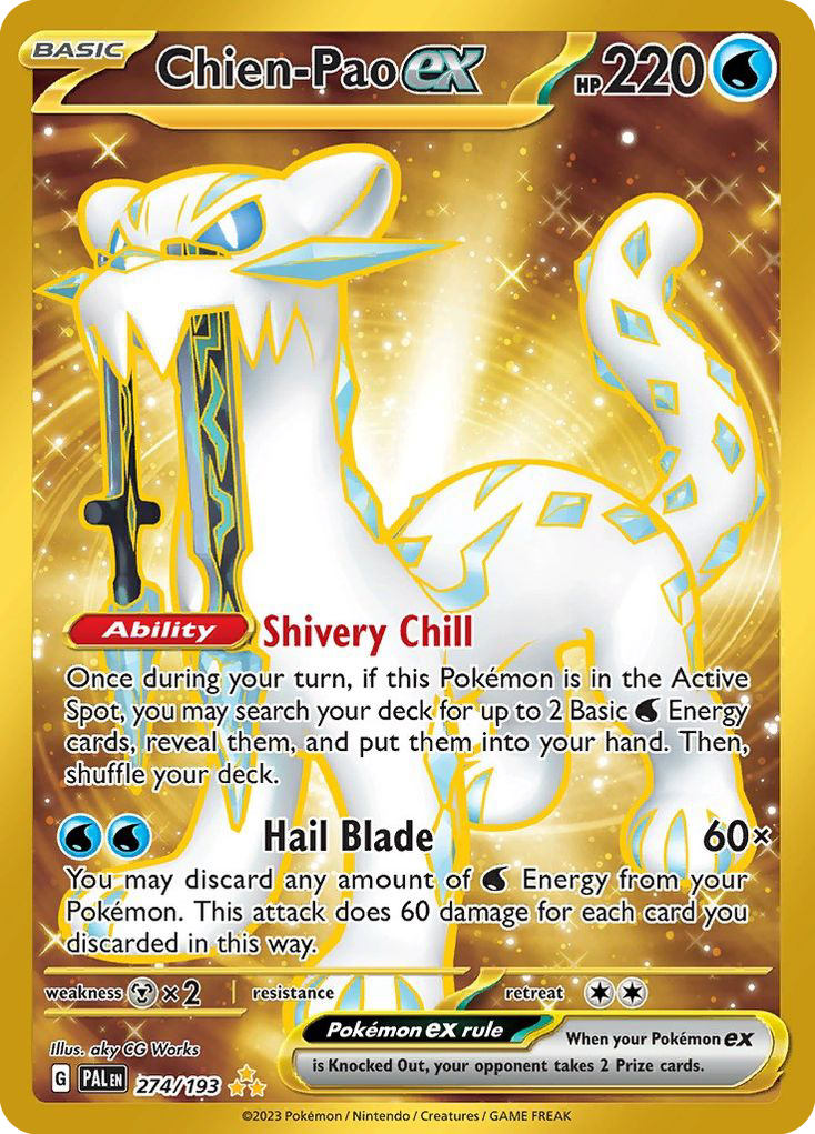 Chien-Pao ex Paldea Evolved 274