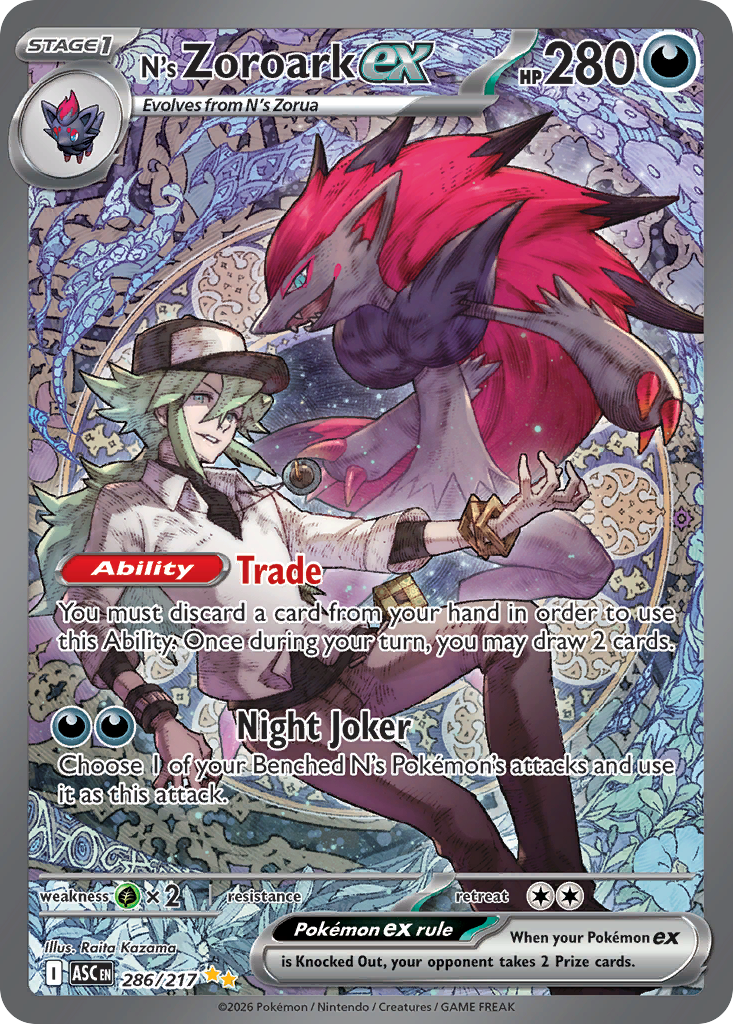 N's Zoroark ex #286