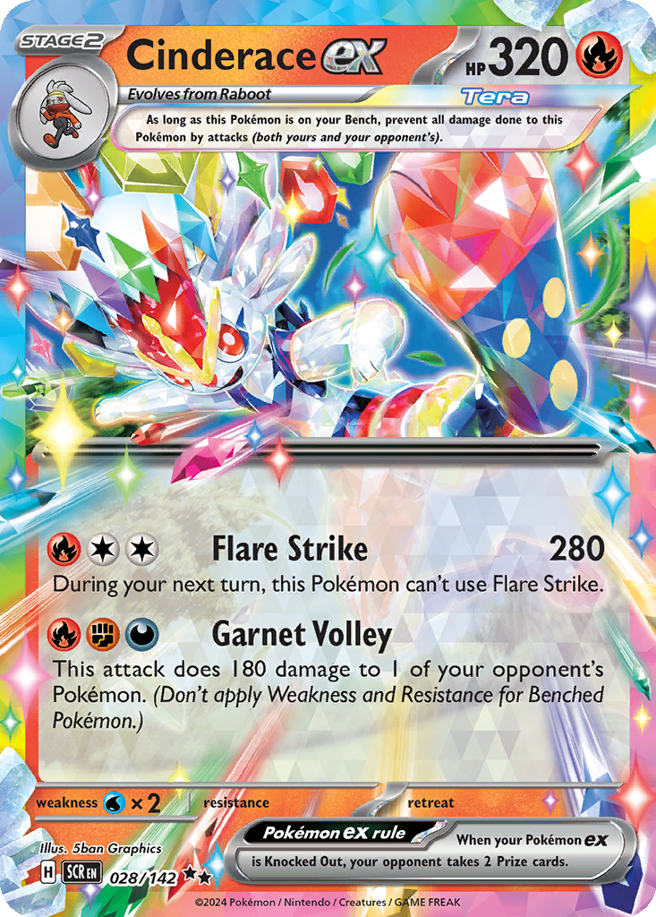 Cinderace ex #28