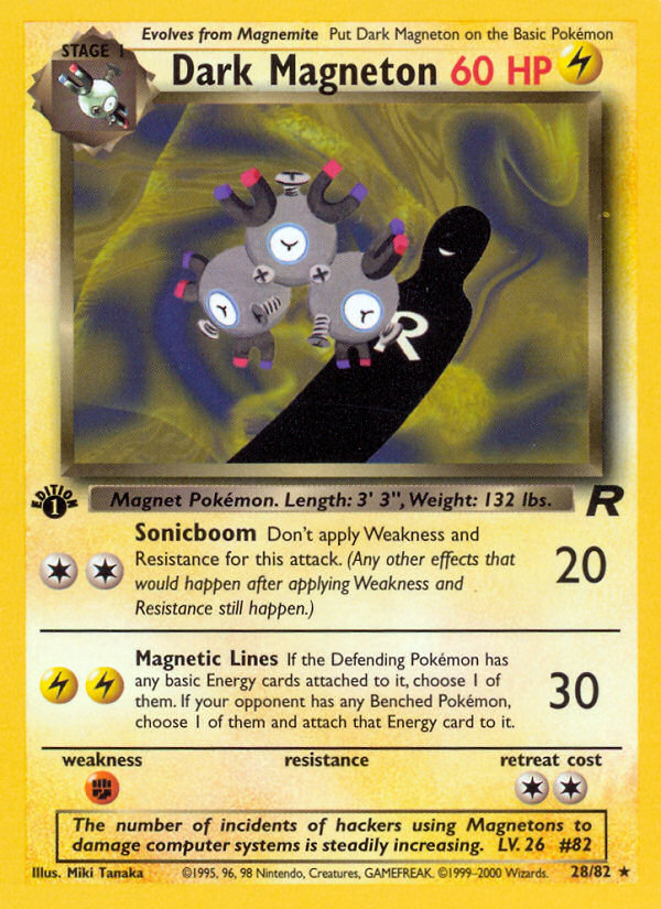 Dark Magneton Team Rocket 28