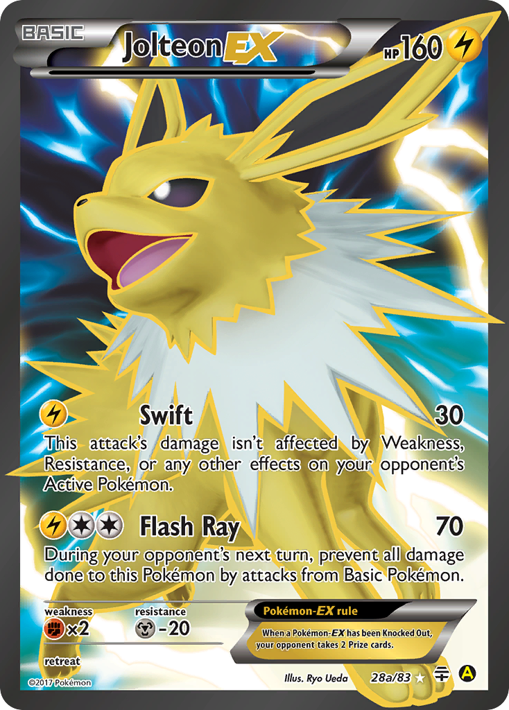 Jolteon-EX Generations 28a