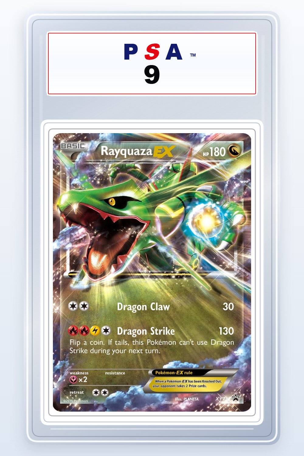 Rayquaza EX #XY73 PSA 9