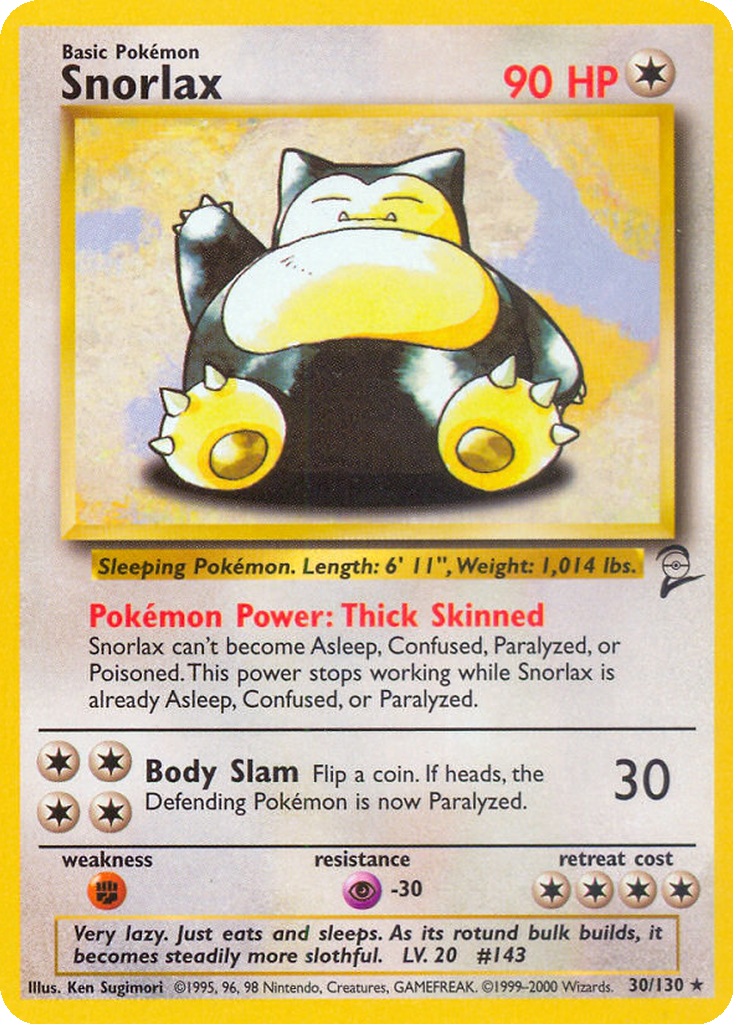 Snorlax #30