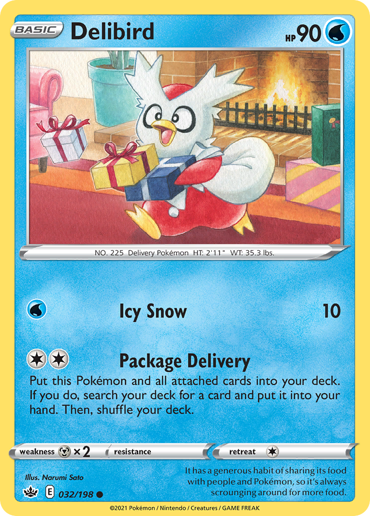 Delibird Chilling Reign 32