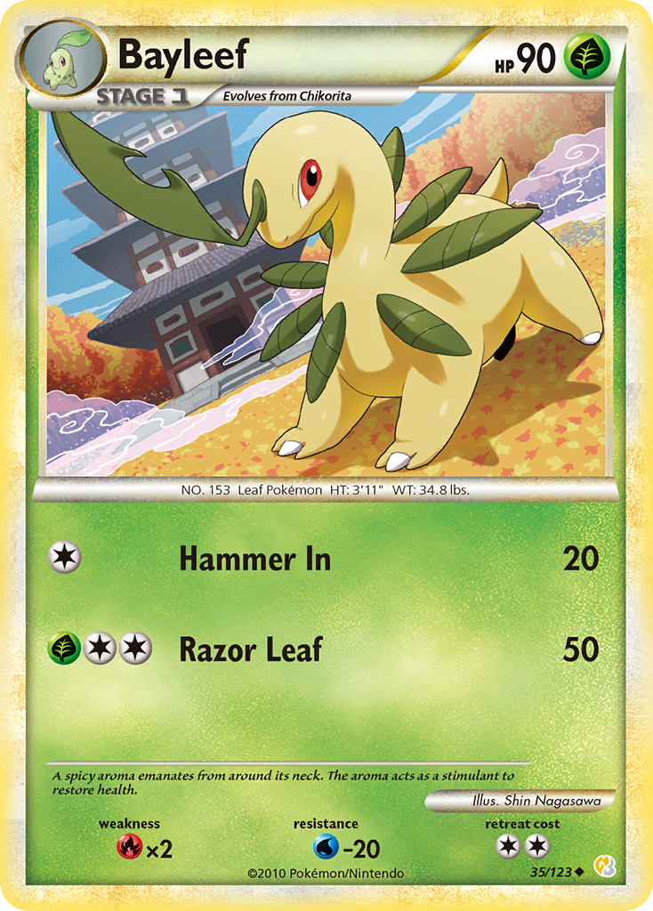 Bayleef HeartGold & SoulSilver 35