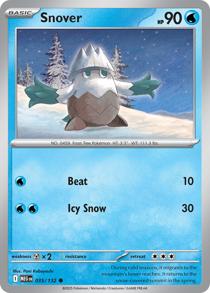 Snover Mega Evolution 35