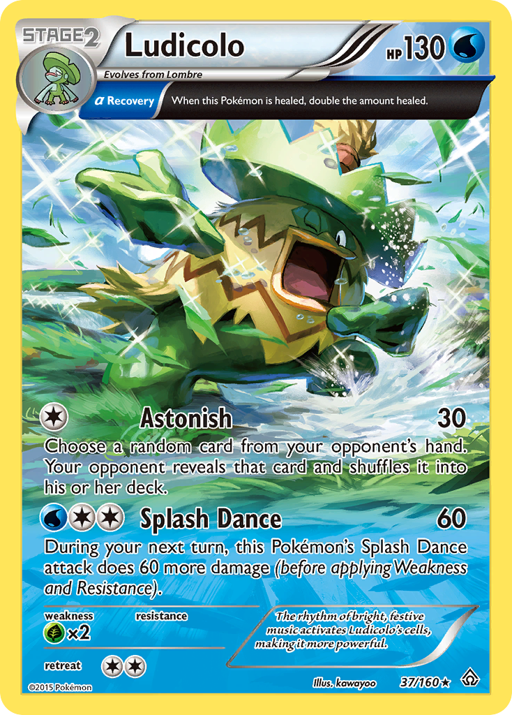 Ludicolo Primal Clash 37