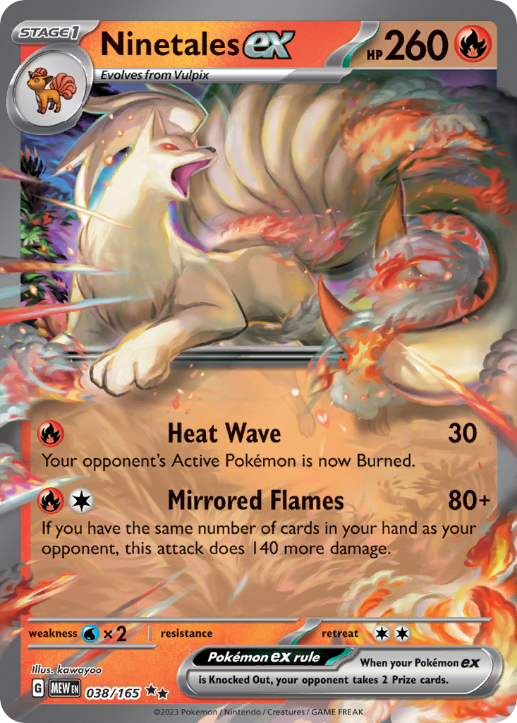 Ninetales ex 151 38