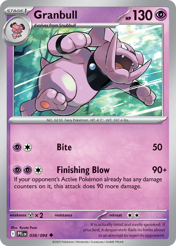 Granbull Phantasmal Flames 38