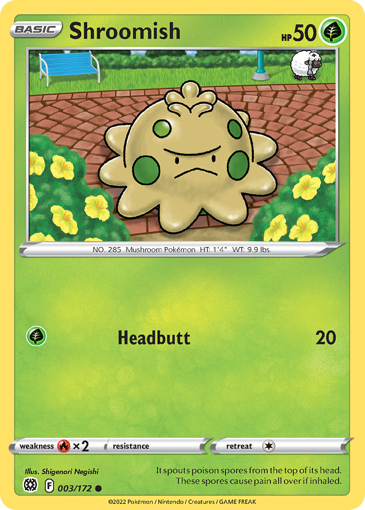 Shroomish Brilliant Stars 3