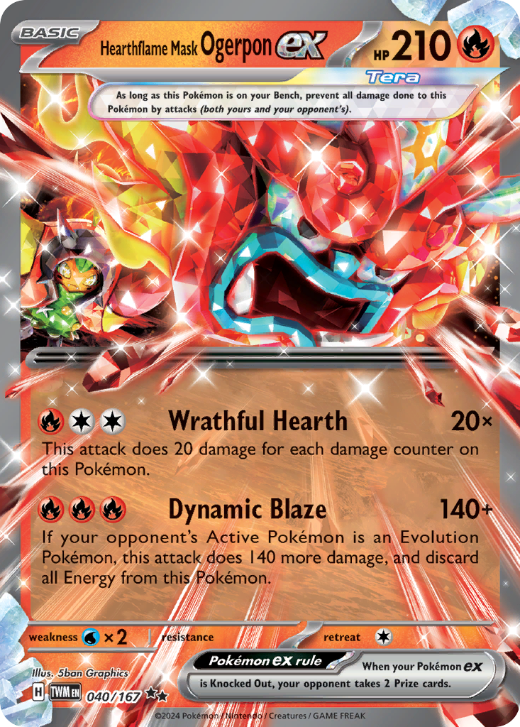Hearthflame Mask Ogerpon ex #40