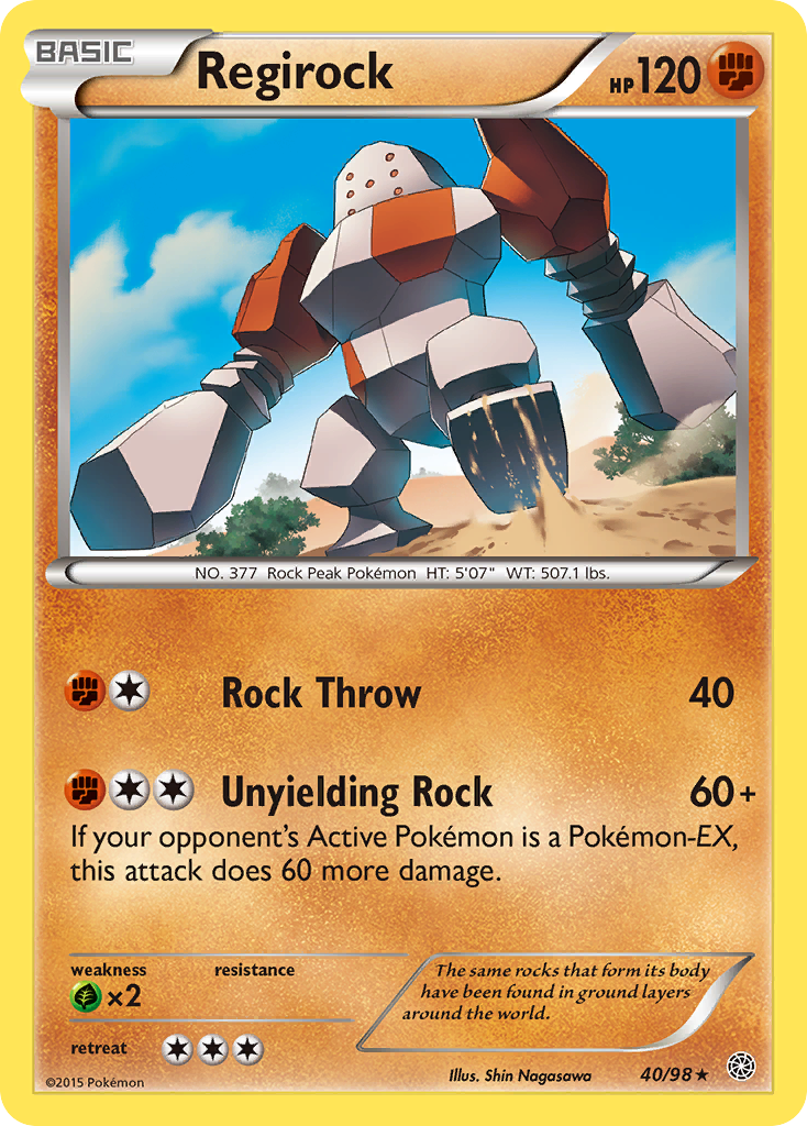 Regirock Ancient Origins 40