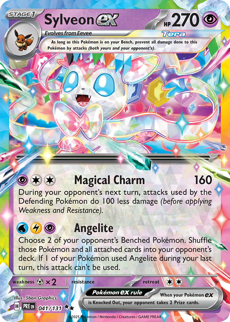 Sylveon ex Prismatic Evolutions 41