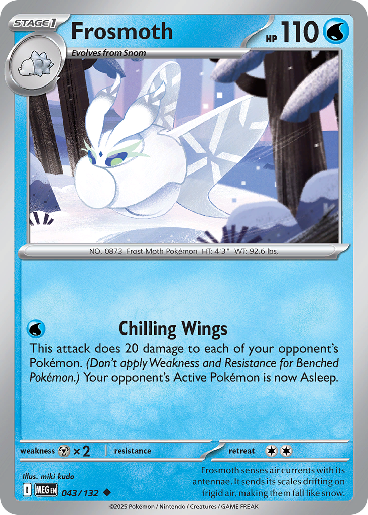 Frosmoth Mega Evolution 43