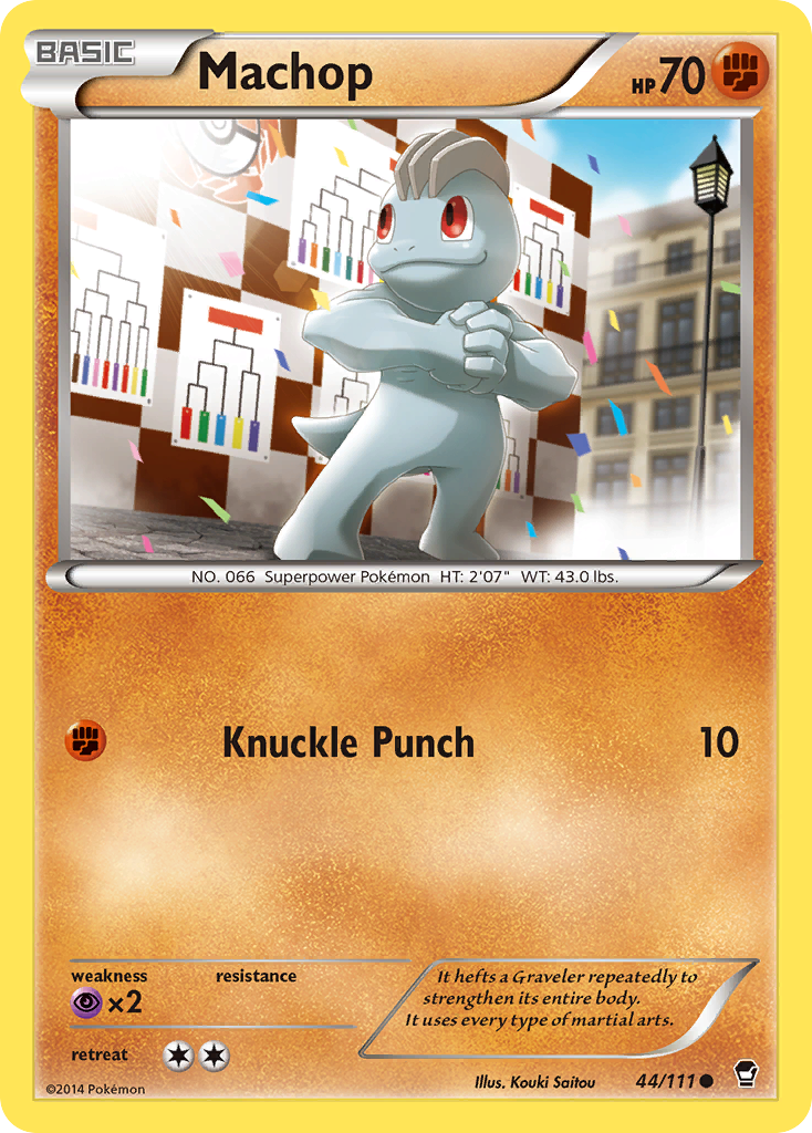 Machop Furious Fists 44