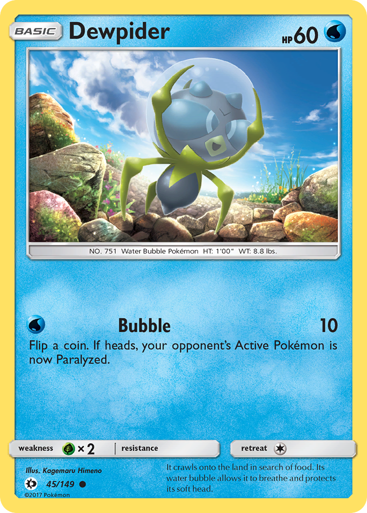 Dewpider Sun & Moon 45
