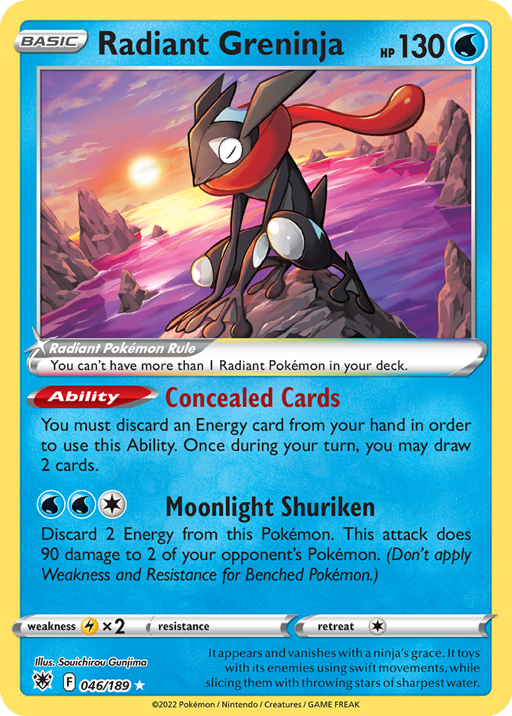 Radiant Greninja #46