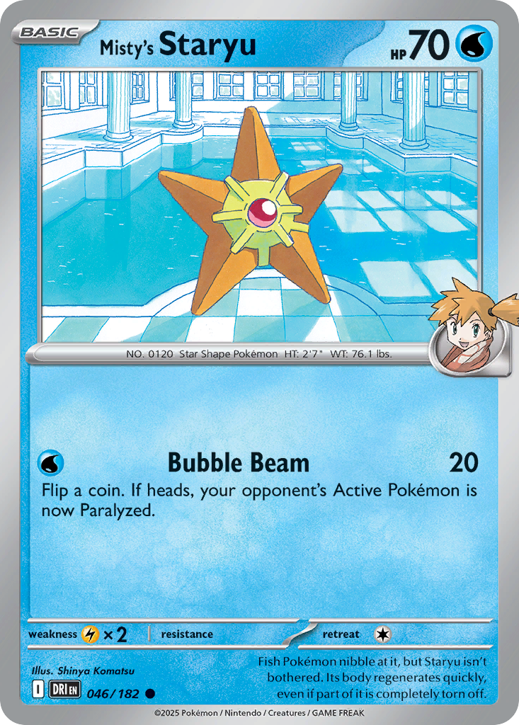 Misty's Staryu Destined Rivals 46